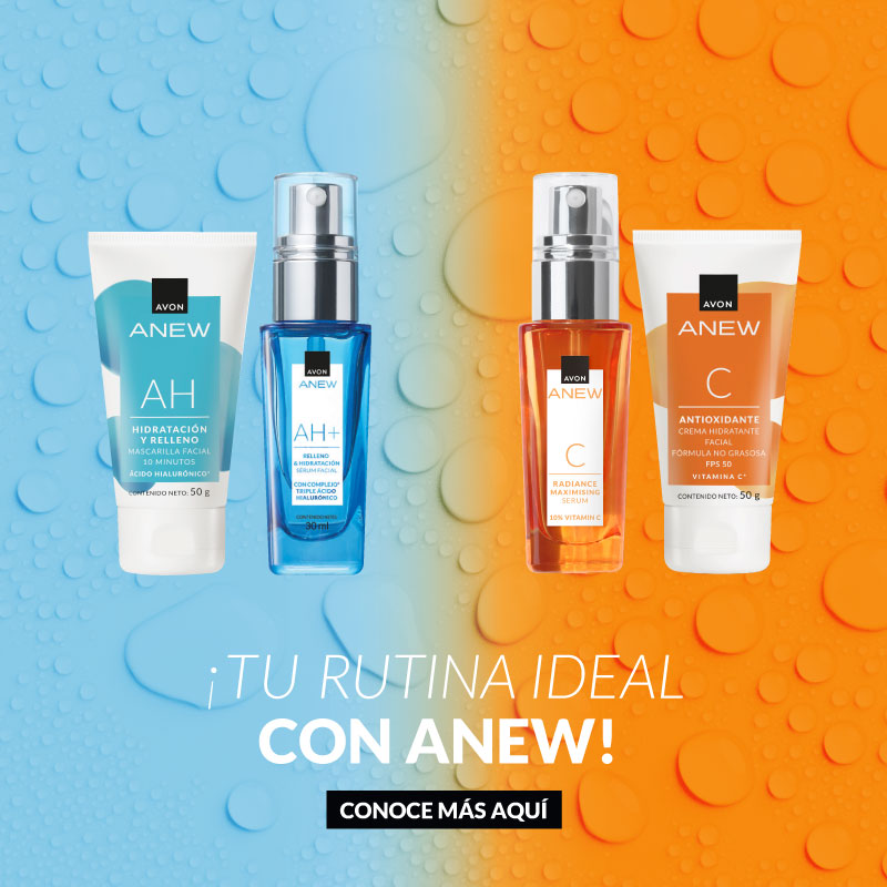 La rutina ideal para tu rostro con Anew