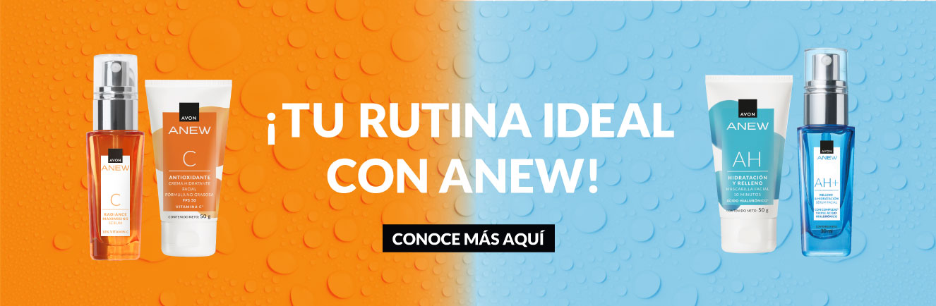La rutina ideal para tu rostro con Anew
