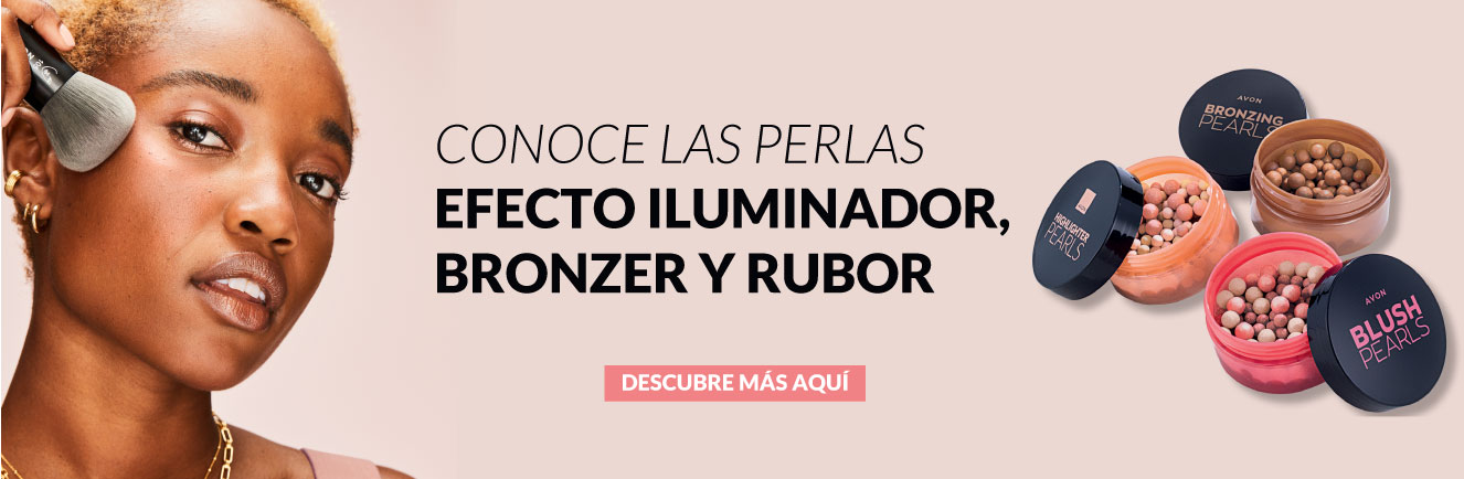 Conoce las perlas con efecto iluminador, bronze y rubor